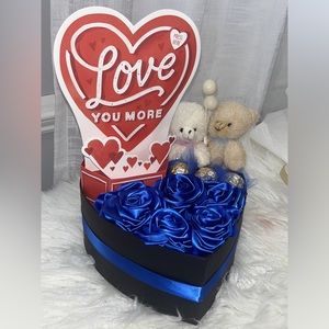 Arreglo floral rosas eternas